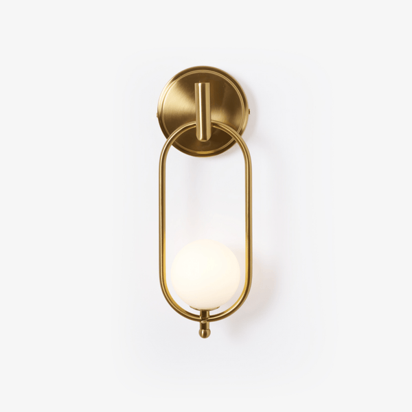 Aurea Brass Wall Light