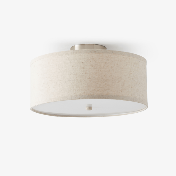 Kasha Linen Ceiling Light