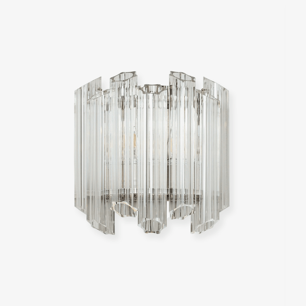Clear Palermo Murano Wall Lamp