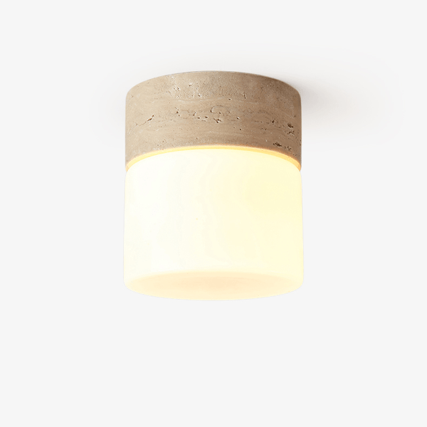 Astrid Travertine Ceiling Lamp