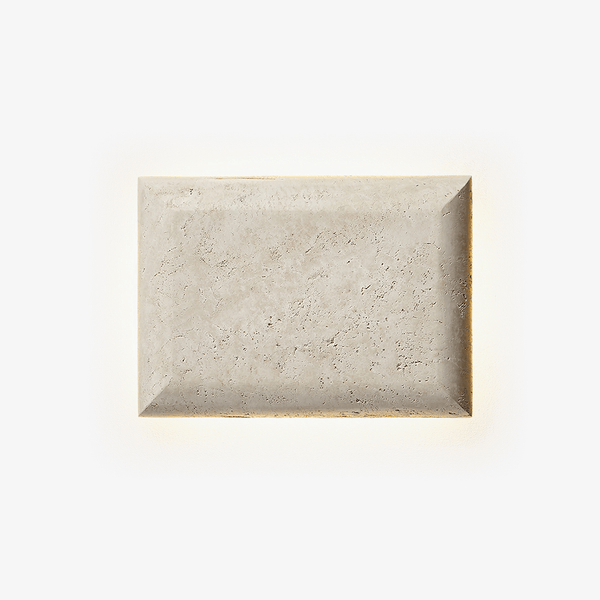 Mesa Glow Travertine Sconce