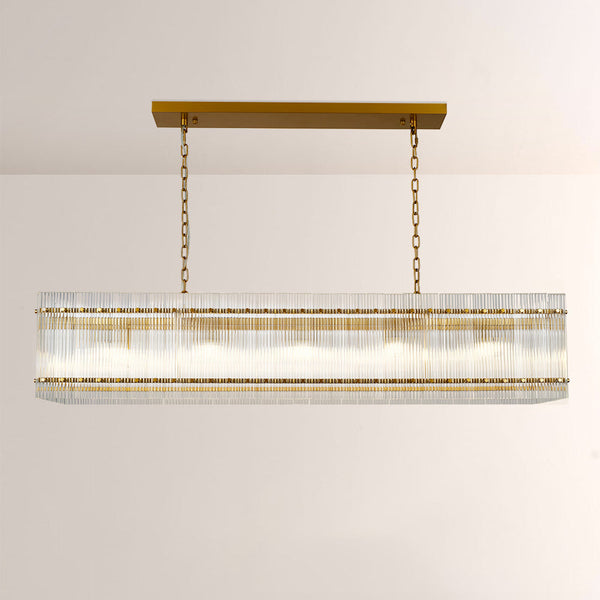 San Marco Rectangular Chandelier 54"