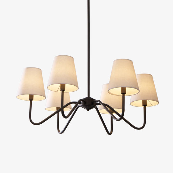 Lumos Black Chandelier