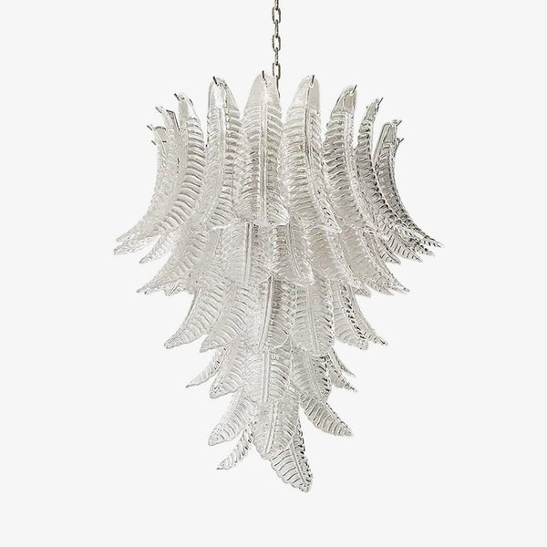 Rosalind Murano Clear Glass Chandelier