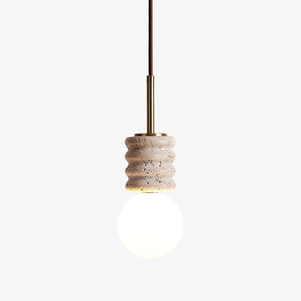 Alvia Travertine Pendant Lamp