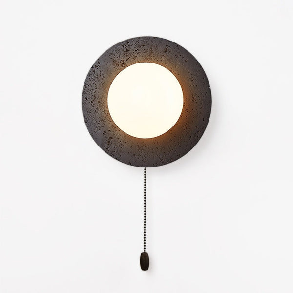 Crater Backlit Wall Sconce
