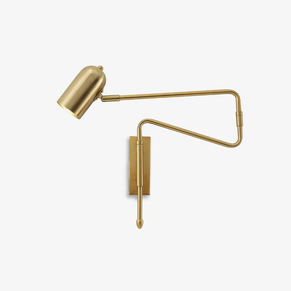 Verstellbare Lesewandleuchte mit Arm