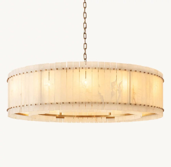 San Marco Alabaster Round Chandelier
