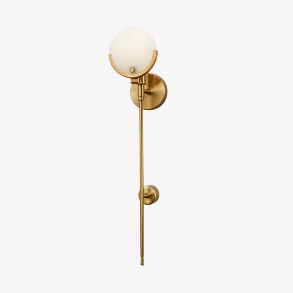 Ava Brass Wall Lamp
