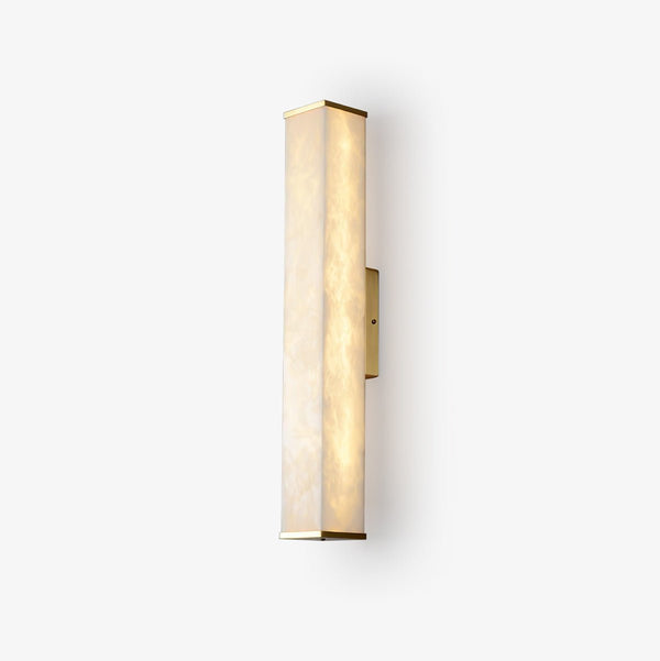 Cuboid Alabaster Wall Light