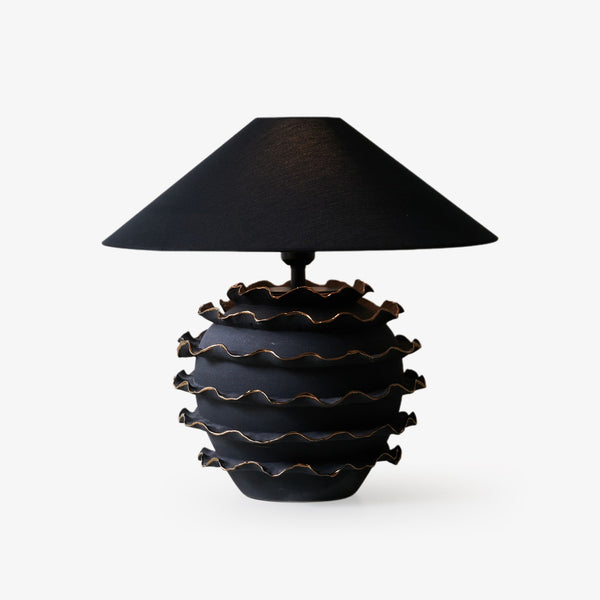 Eclipse Ruffle Table Lamp