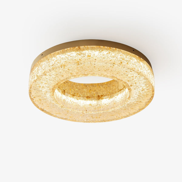 Ice Crack Circle Ceiling Lamp