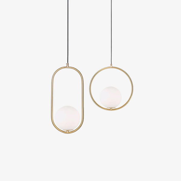 Mila Brass Pendant Light