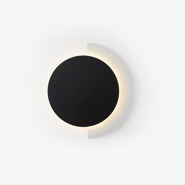 Rounded Abstract Art Sconce