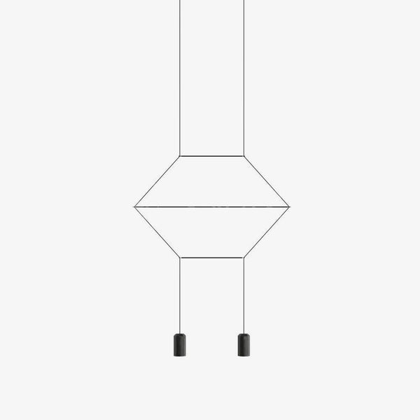 Line Art Pendant Light